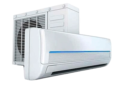 Heat pump system. Split-type air conditioner with indoor and outdoor units. Reliable heating and cooling solutions for homes in Seattle, WA.