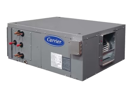 This Carrier air handler unit ensures optimal airflow and temperature regulation. Ideal for residential and commercial HVAC systems in Seattle, WA.