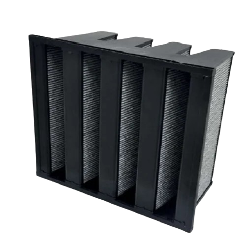 Pleated filter for HVAC systems shown, offering superior air quality. Ideal for residential and commercial use in Seattle, WA.